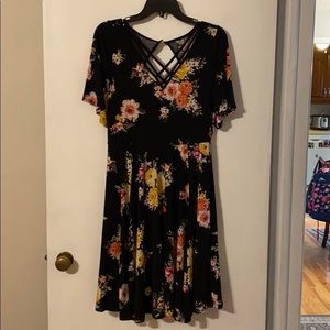 Floral Torrid Dress size 1